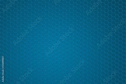 Blue hex textured background