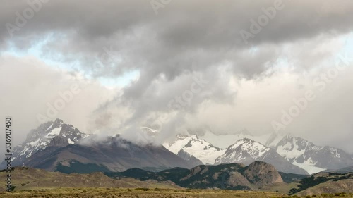 TimeLapse torres del Paine Patagonia cilena