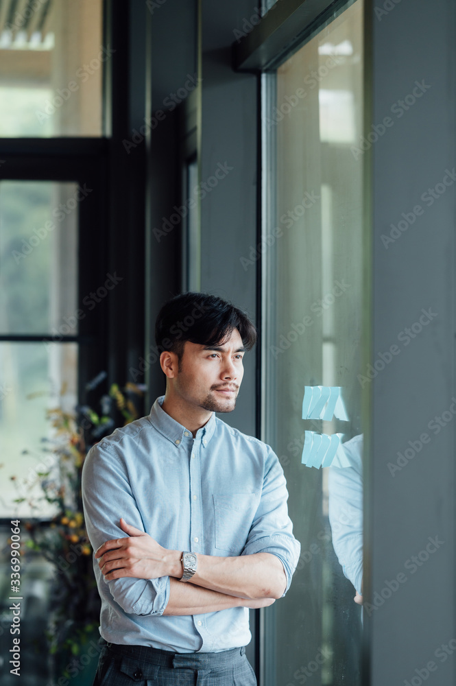 Young Asian business man Young Asian business man