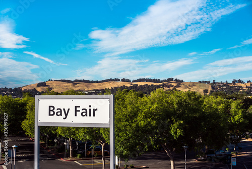 Bay Fair Subway Bart Station San Francisco California