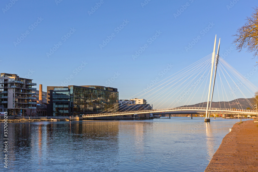 Ypsilon Bridge Drammen Norway