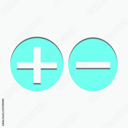 plus and minus icon