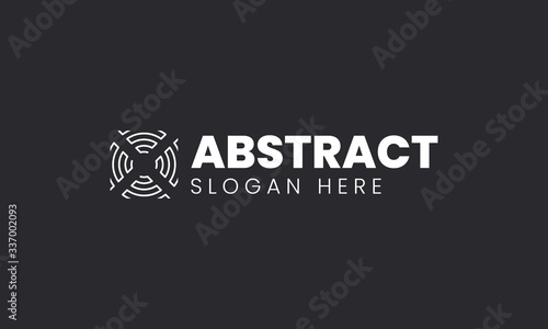 Simple Abstract Logo Design Artwork
