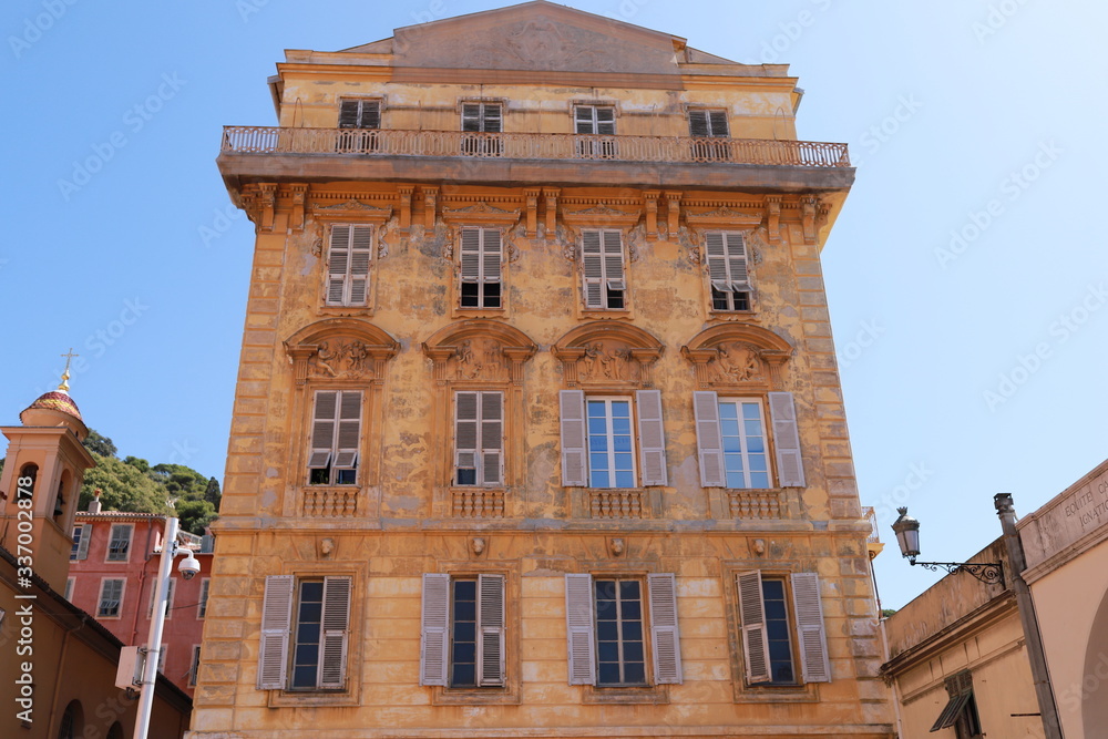 old building in nice france