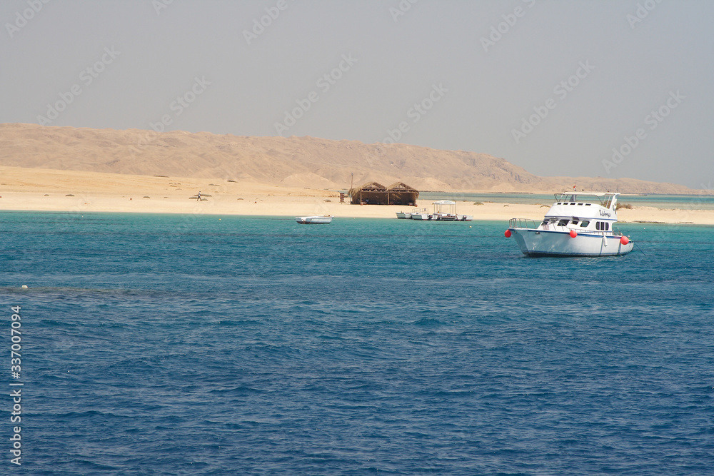 
Landscapes of the Red Sea in Egypt