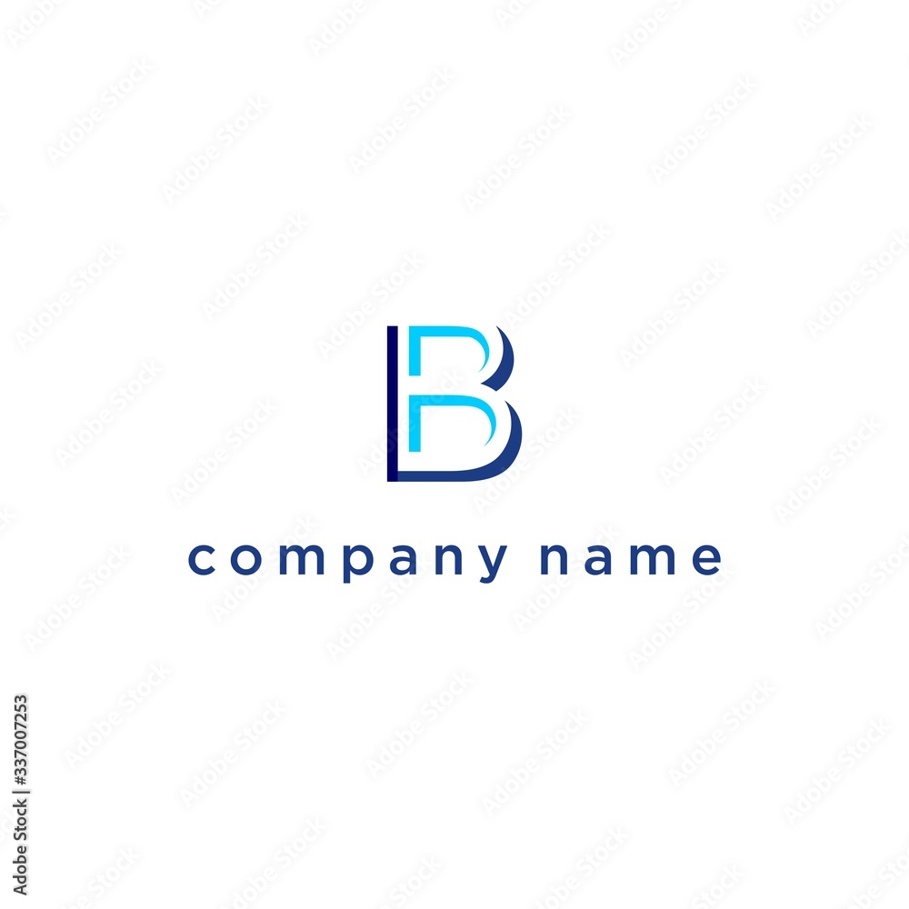 simple bb letter logo design vector illustration with abstract concept simple bb letter logo design vector illustration with abstract concept