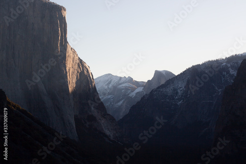 Yosemite Valley in the Morning sunshine