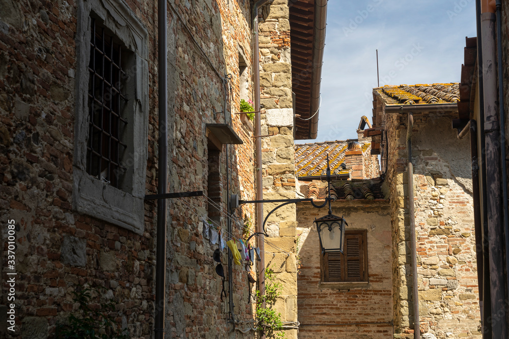 Anghiari, old city in Tuscany, Italy Anghiari, old city in Tuscany, Italy