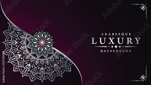 
Modern luxury ornamental mandala background with arabesque pattern arabic
 islamic east style.decorative mandala for print, poster,
 cover, brochure, flyer, banner
