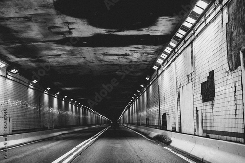 the tunnel at the Allegany Mountains photo