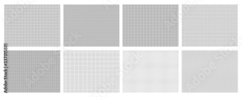 Fotografiet Seamless halftone dots pattern