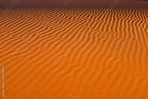 Konstfotografi red sand pattern