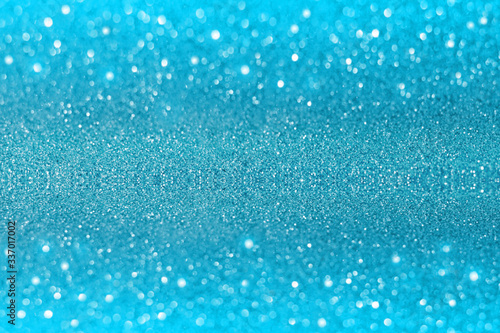 abstract blue shiny glitter background.
