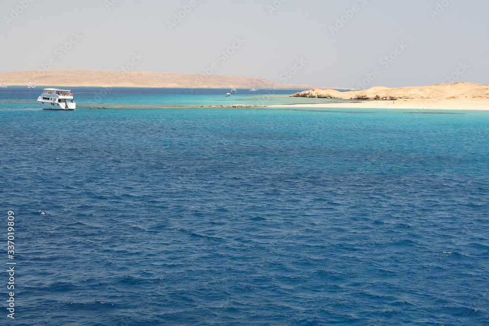 
Landscapes of the Red Sea in Egypt