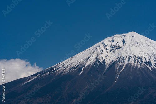 富士山の大沢崩れ