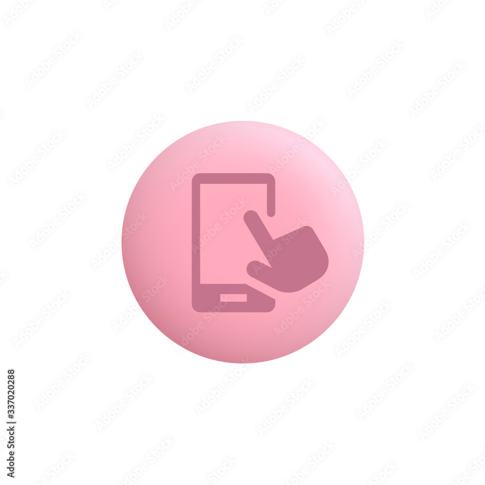 Touch Mobile - Modern App Button Touch Mobile - Modern App Button