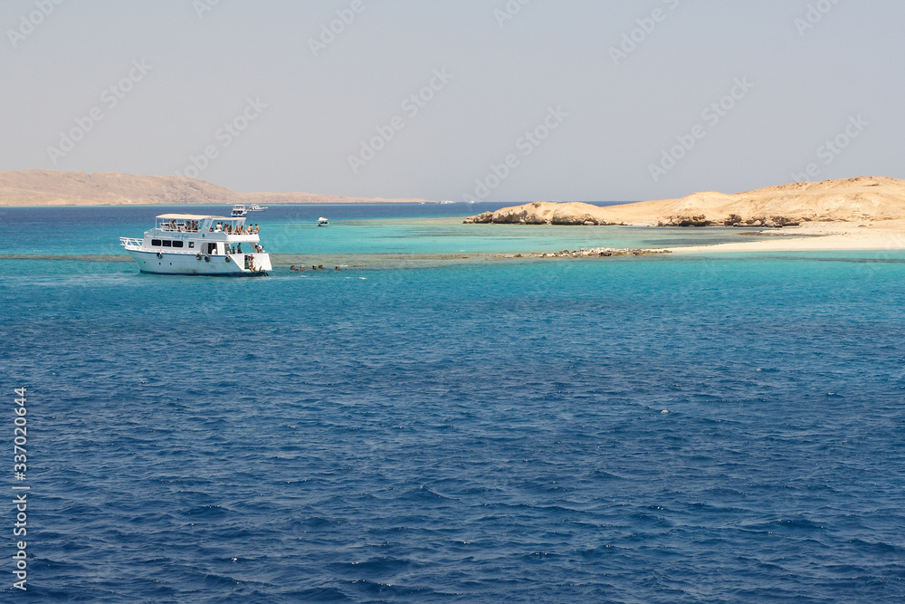 
Landscapes of the Red Sea in Egypt