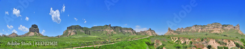 Photography Scotts Bluff National Monument  - ocated west of the City of Gering in western Nebraska, United States