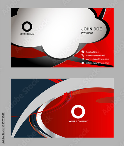 Business card template
