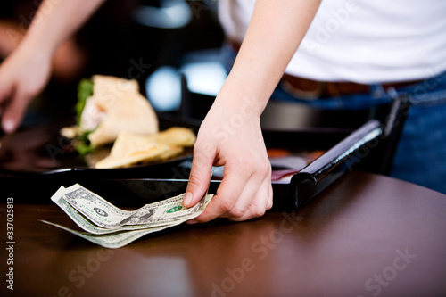 Coffee: Server Finding Gratuity Left On Table