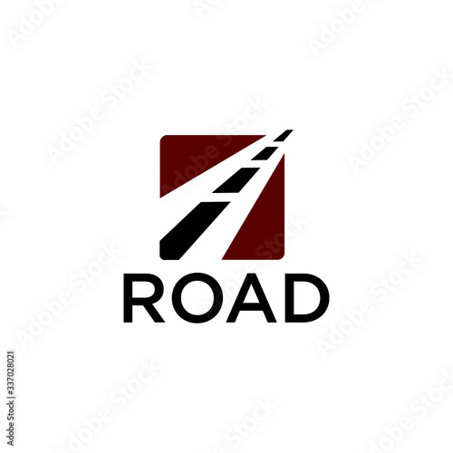 Road logo for industrial company