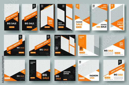 Modern Social Media Post Banner Template, For Promotion. Vector
