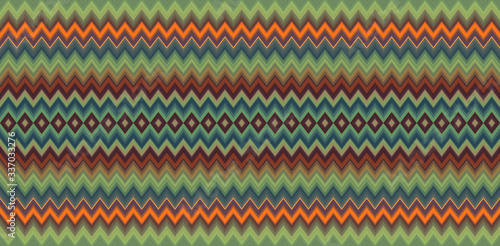 multicolored zigzag rainbow...