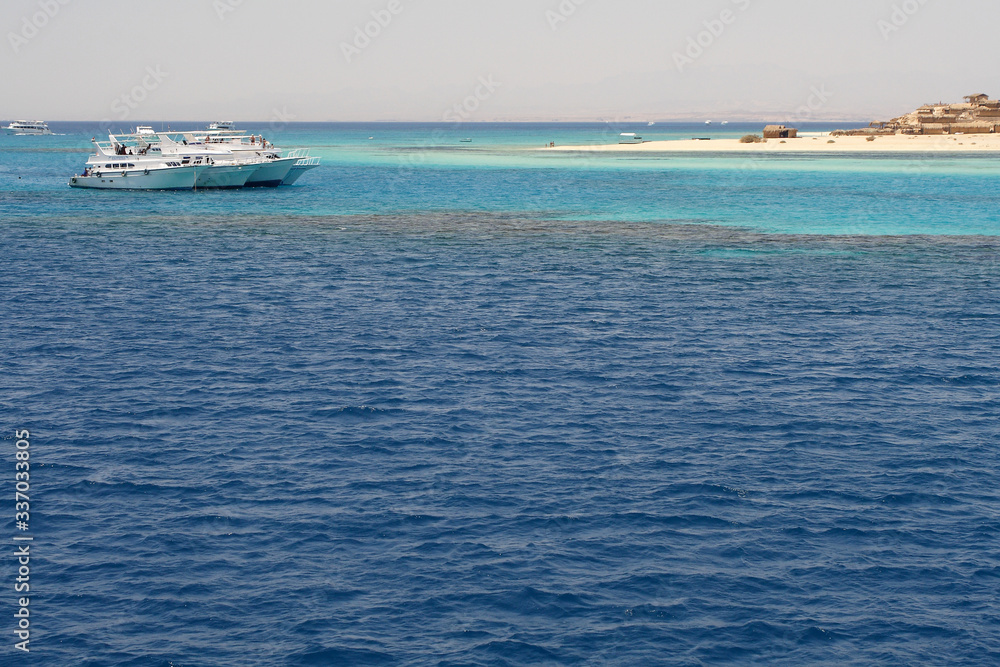 
Landscapes of the Red Sea in Egypt
