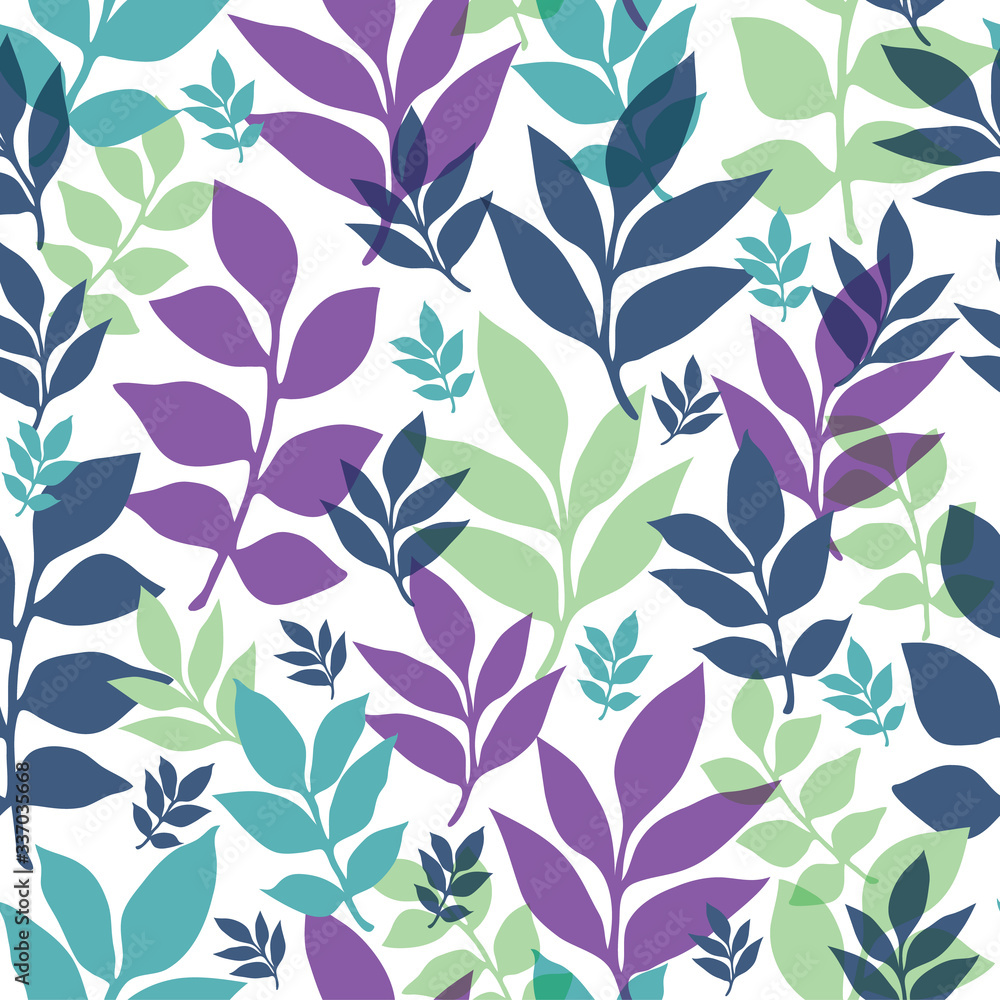 Leaves vector repeat pattern. perfect for stationary, homeware, backgrounds and textiles. Leaves vector repeat pattern. perfect for stationary, homeware, backgrounds and textiles.