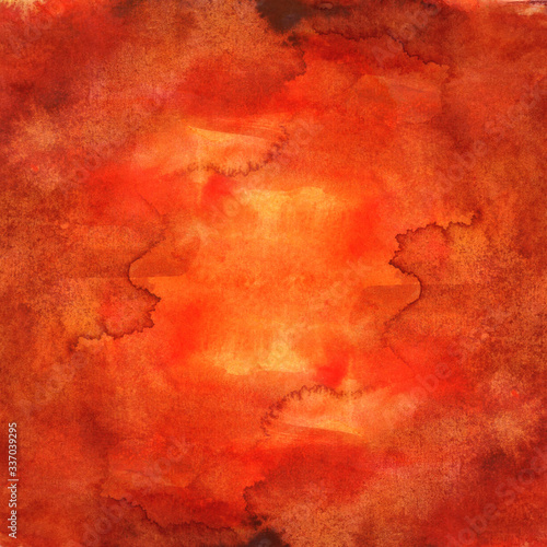 Abstract Watercolor Hand Drawn Splatter Background