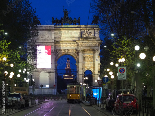 Arco della Pace a Milano  photo