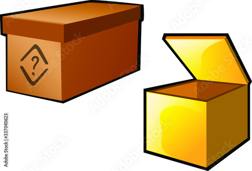 Dos modelos de cajas para personalizar