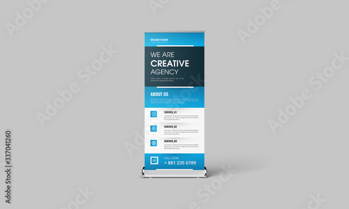 Corporate Roll Up Banner Design