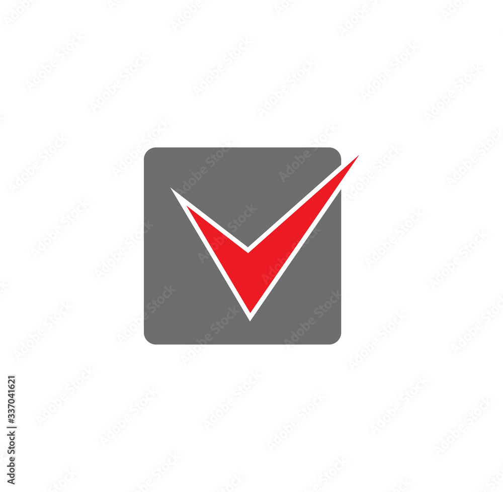 Check box icon on background for graphic and web design. Creative illustration concept symbol for web or mobile app Check box icon on background for graphic and web design. Creative illustration concept symbol for web or mobile app
