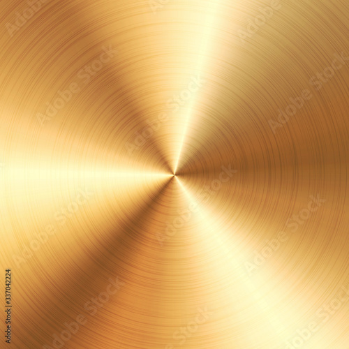 Realistic brushed metal texture. Polished stainless steel background. Vector illustration.