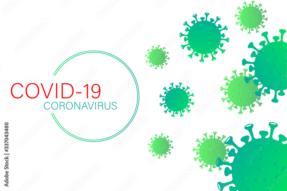 Covid-19 Coronavirus concept inscription typography design logo. World Health organization WHO introduced new official name for Coronavirus disease named COVID-19,coronavirus icon, dangerous virus. Covid-19 Coronavirus concept inscription typography design logo. World Health organization WHO introduced new official name for Coronavirus disease named COVID-19,coronavirus icon, dangerous virus.