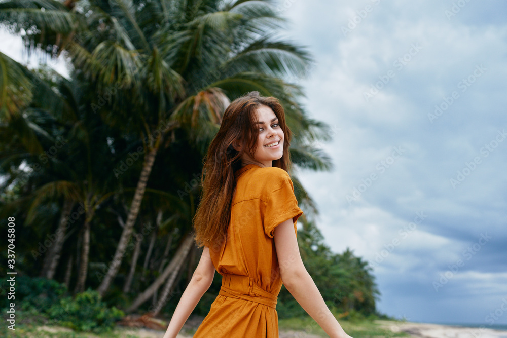 young woman in a dress young woman in a dress