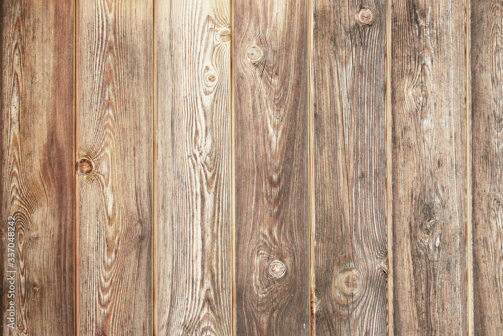 Obraz premium brown wood planks.