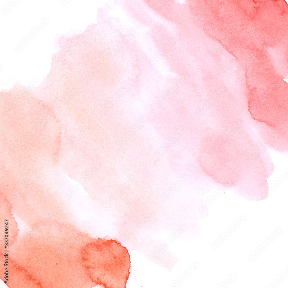 Fototapeta premium Abstract Watercolor Hand Drawn Splatter Background