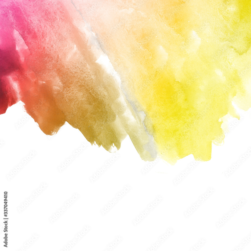Fototapeta premium Abstract Watercolor Hand Drawn Splatter Background