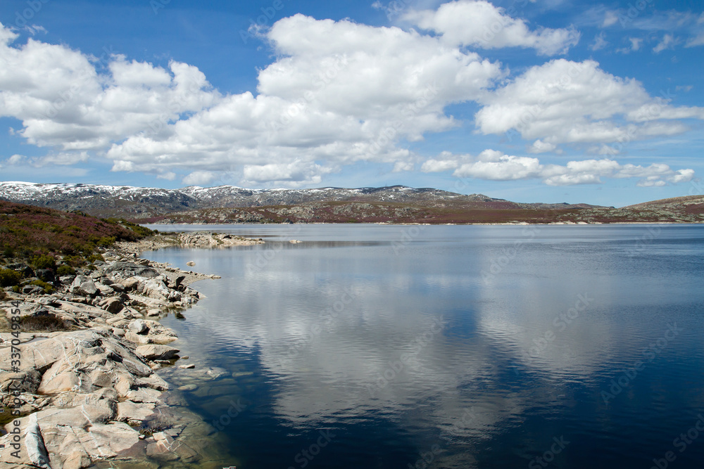 Water reservoir in Galicia