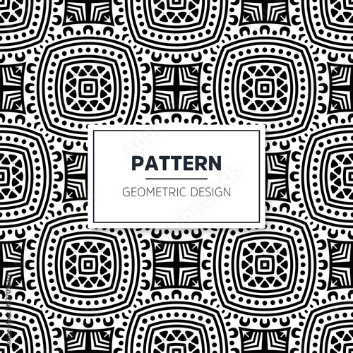 Seamless mandala islamic pattern. Vintage elements