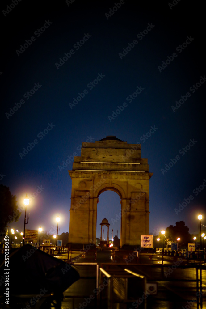 India gate in India 