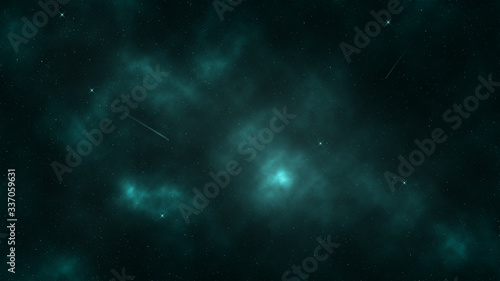 space background with stars © Dmitriy43