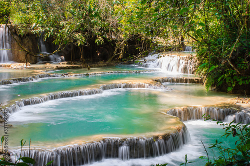 The Kuang Si Falls near Luang Prabang - Laos © Daniel