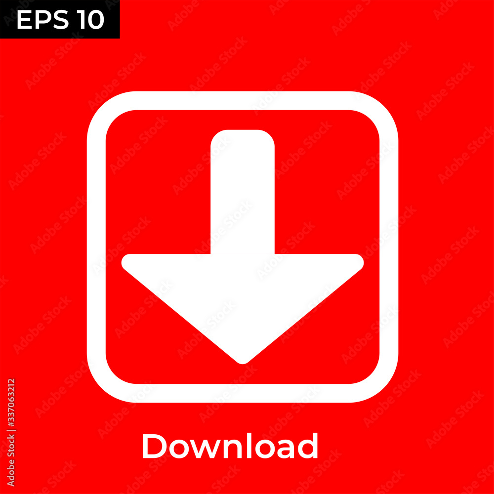 button download icon. Premium quality symbol. Vector sign for mobile app and web sites. button download icon. Premium quality symbol. Vector sign for mobile app and web sites.