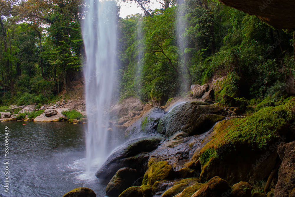 Obraz premium Cascada Misol-ha, Chiapas, México