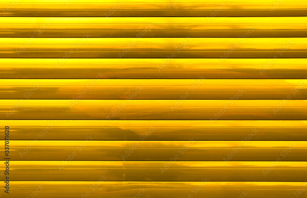 Fototapeta premium Golden straight lines. Golden lines. Glossy Golden Background