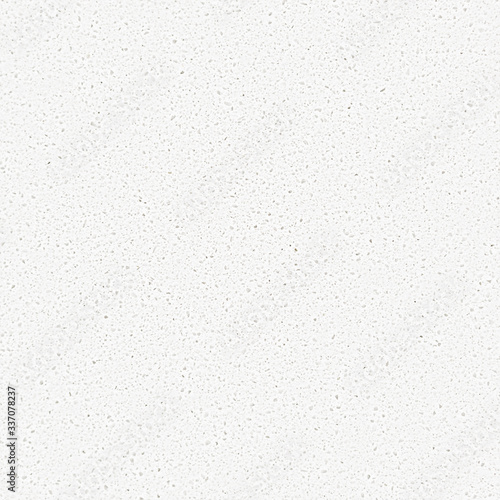 Seamless white quartz texture pattern. The subtle texture is tileable, best for repeating countertop background surface. Quartz is an engineered stone kitchen counter material unlike marble / granite.