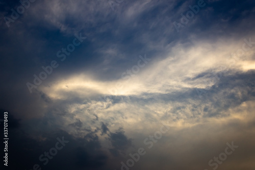 clouds in the sky © ric